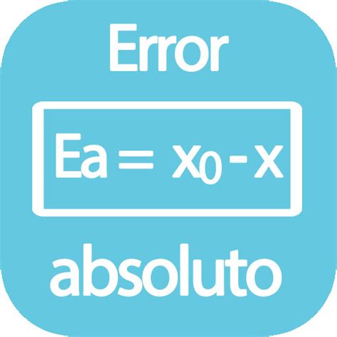 Error Absoluto Calculadora Online F Rmula Ejercicios Y M S