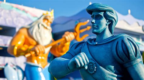 Prince Eric And King Triton At Disneys Art Of Animation Resort Disney Is My Home Pinterest