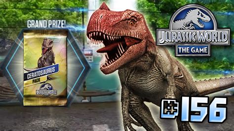 Full Ceratosaurus Event Jurassic World The Game Ep 156 Hd Youtube