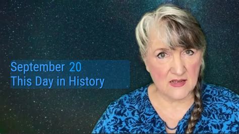 20 This Day In History September 20 Youtube