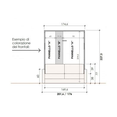 Click Sof Letto Matrimoniale Salvaspazio Con Divano Colombini Casa