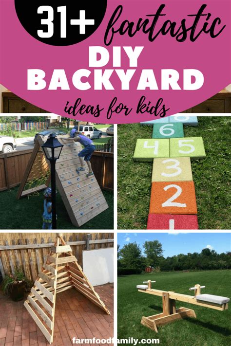 31 Fantastic Diy Backyard Ideas For Kids This Summer