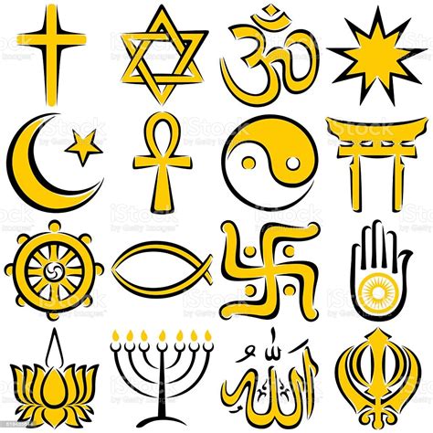 Religious Symbols Stock Illustration Download Image Now Istock