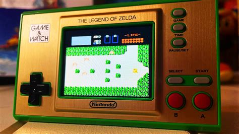 Game And Watch Legend Of Zelda Anniversary Edition Review The Hero Of