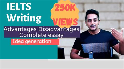 IELTS Writing Task Advantages And Disadvantages Complete Essay YouTube