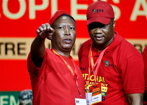 South Africas Economic Freedom Fighters Party Keeps Top Leaders