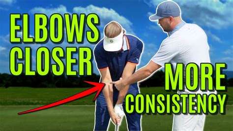Golf Elbows Closer Right Wrist Bent Back More Consistency Youtube