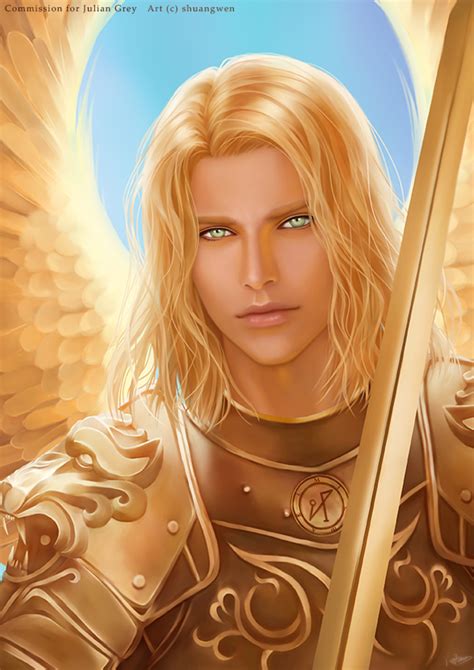 Archangel Michael By Shuangwen On Deviantart Fantasy Angel Fantasy