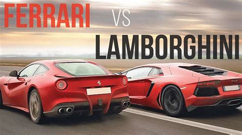 Descubrir 44 Imagen Lamborghini Versus Ferrari Abzlocalmx
