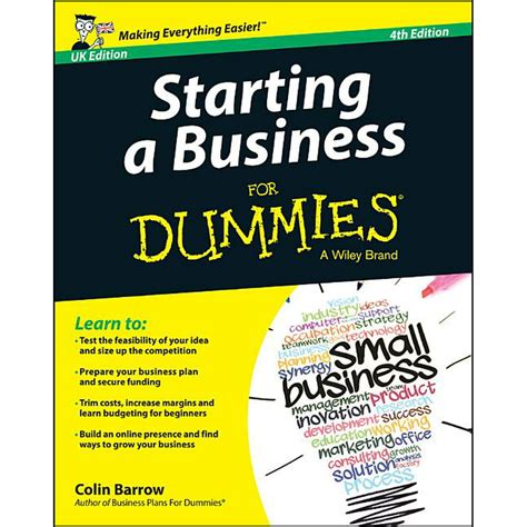 For Dummies Starting A Business For Dummies Uk Edition 4
