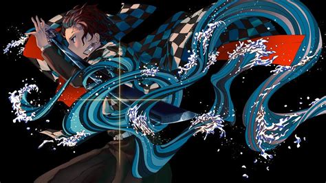 Demon Slayer Wallpaper Water Anime Wallpaper Hd
