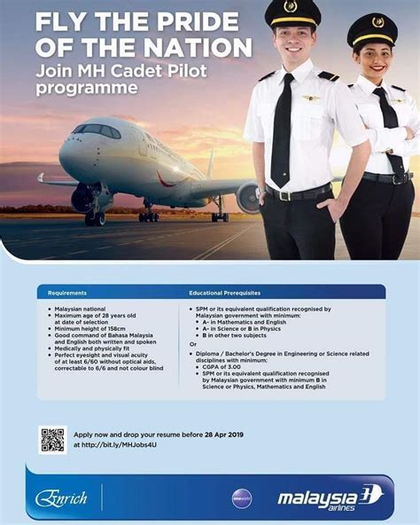 Is there any malaysia applicant here? Join the Malaysia Airlines Cadet Pilot Programme 2019