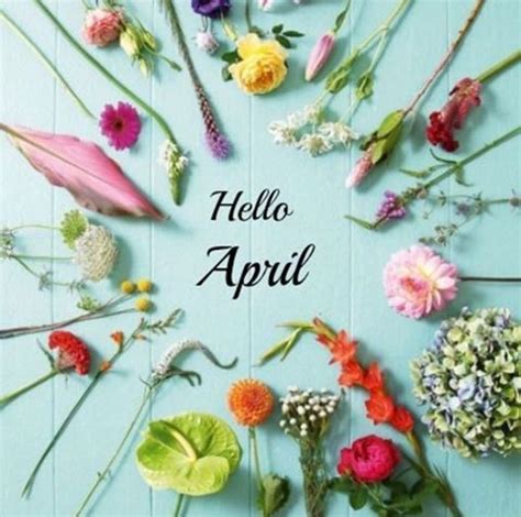 Hello April Images Pictures Photos Wallpapers Clipart