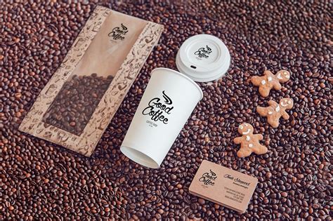 Coffee Branding Mock-up | Coffee branding, Branding mockups, Branding