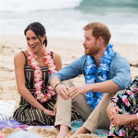 Meghan Markle And Prince Harry Go Barefoot At Bondi Beach Ok Magazine