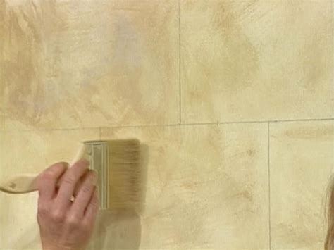 How To Paint A Faux Limestone Finish How Tos Diy