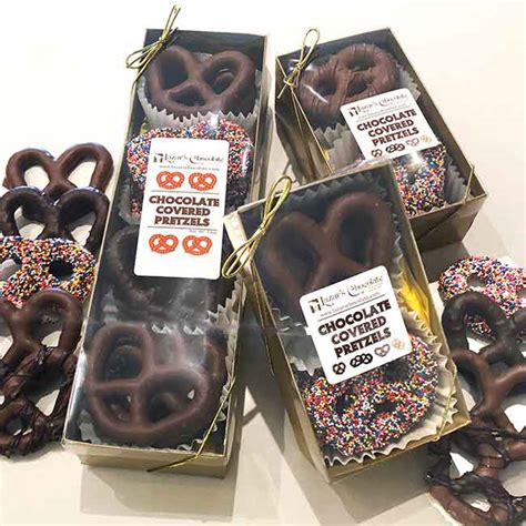 We did not find results for: Assorted Chocolate Covered Pretzels Gift Box