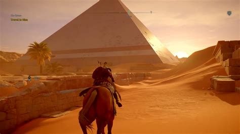 Assassins Creed® Origins Climbing And Exploring The Pyramids Youtube
