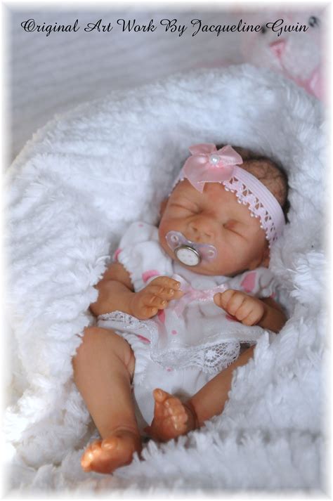 Solid Silicone Baby Dolls Is A Miniature Hand Sculpted Doll At