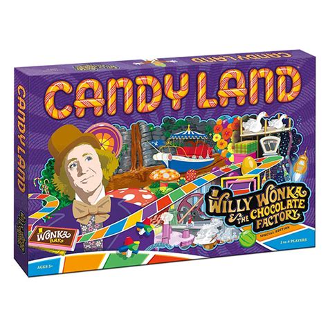 USAopoly Willy Wonka Candy Land by JR Toy Company