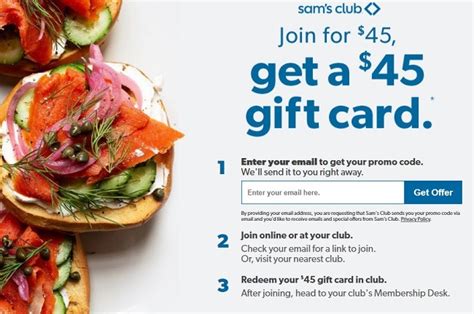This card could also be a good choice for anyone who drives a lot. Sam's Club Promotions: Free $45 Sam's Club Gift Card When Becoming A Member for $45, Etc