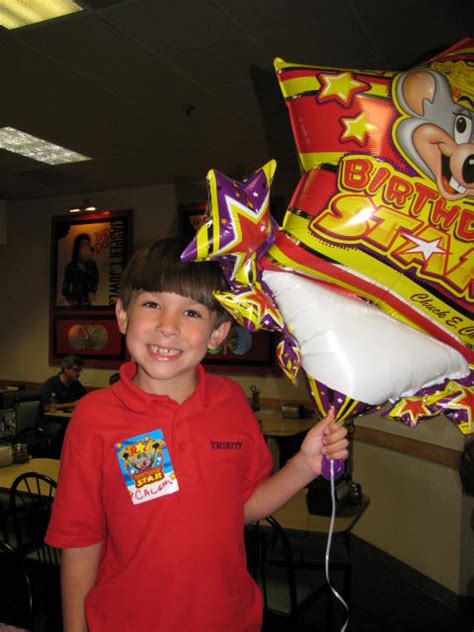 No Greater Joy Turning 6 With Chuck E Cheese