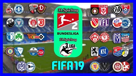 In den relegationsspielen antreten muss der verein auf rang 16. Chasingquait: Bundesliga Tabelle 2 Liga 2019