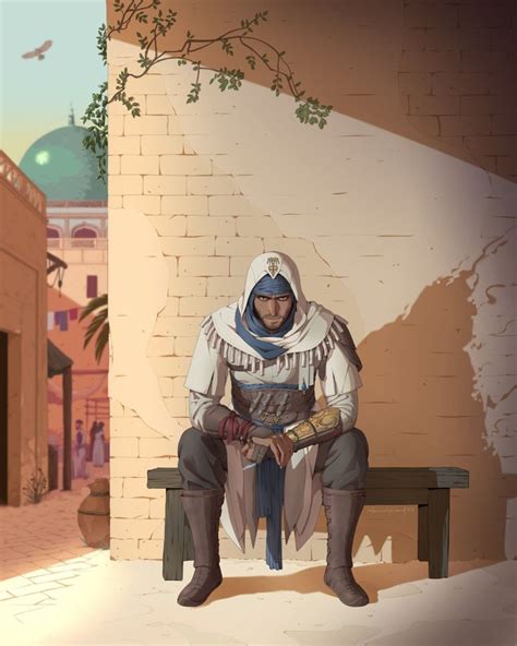 Basim Launch Art By Valeria Favoccia In 2023 Assassins Creed