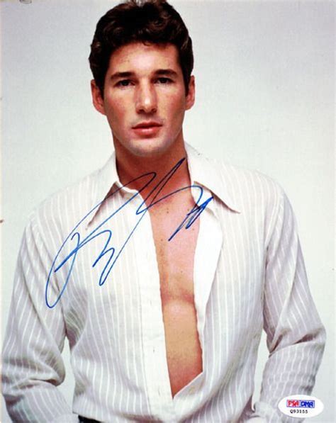 This Is An 8x10 Photo That Has Been Hand Signed By Richard Gere The