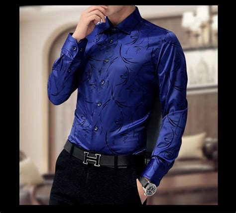Better first impressions, favorable assumptions from the interviewer, and confidence in yourself. Luxury Brand Mens Formal Shirts Long Sleeve Floral Men ...