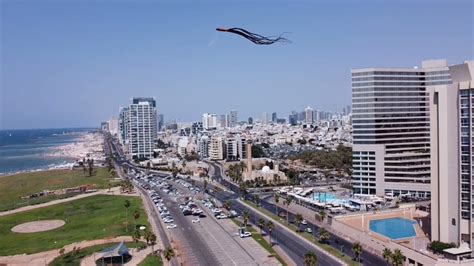 Tel Aviv 4k Drone Footage Of Tel Aviv Coastline Youtube