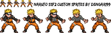 Naruto Ssf2 Custom Sprites By Dengar199 By Dengar199 On Deviantart