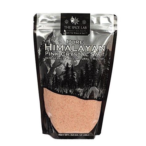 The Spice Lab Pink Himalayan Salt Fine Ground Lbs Gourmet Pure