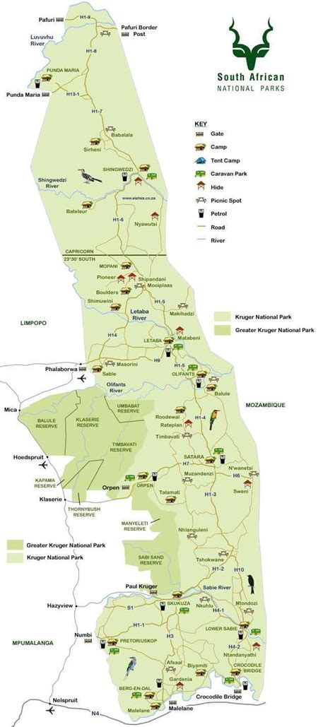Mitoloji Dokuma Tezgahı Kontrol Kruger National Park Map Morfin Katkıda