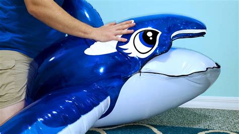 Building The Ultimate Double Layer Inflatable Whale Youtube