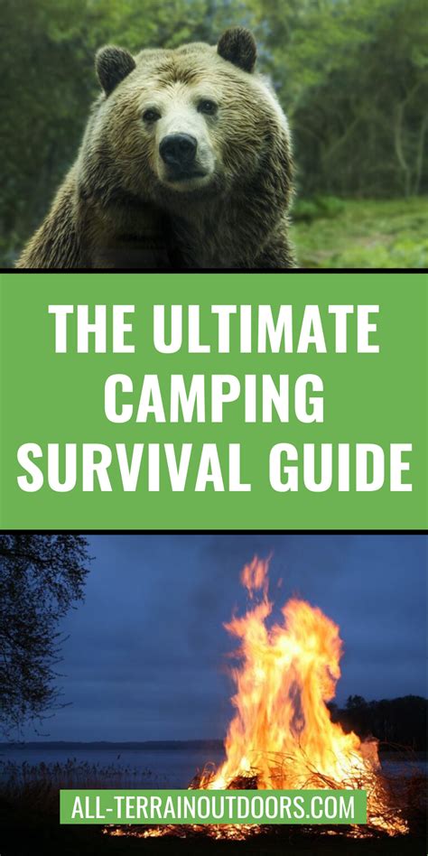 The Ultimate Camping Survival Guide Camping Guide Camping Survival