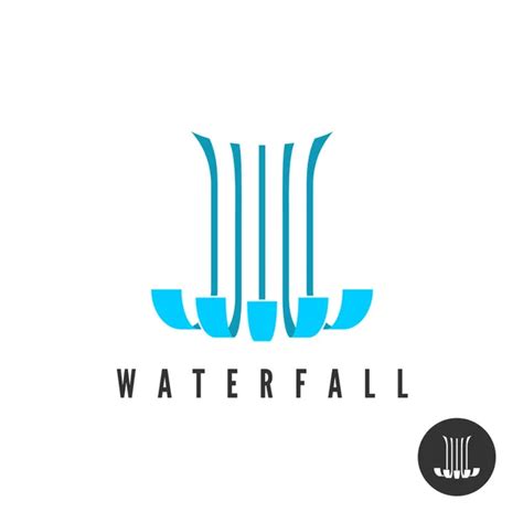 Waterfall — Stock Vector © Slipfloat 22451305