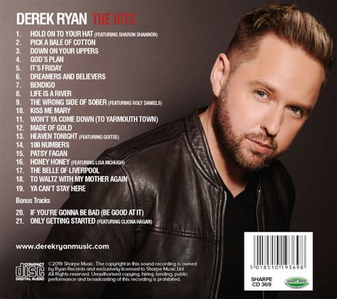 Derek Ryans New Album The Hits Buy Now On The Official Website