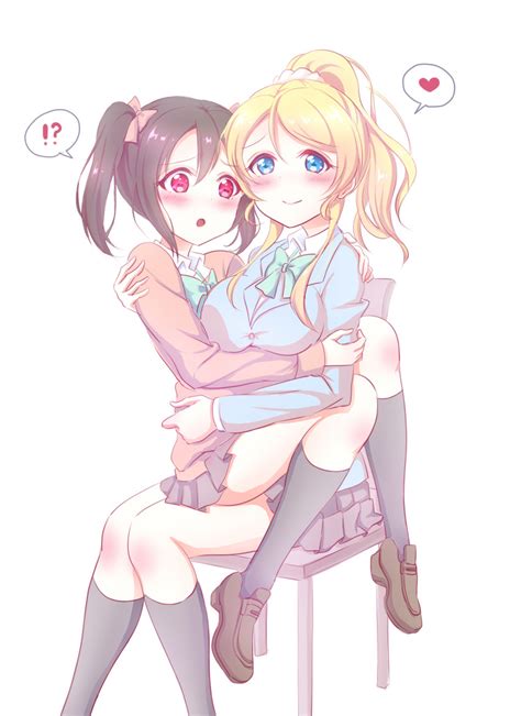 Yazawa Nico And Ayase Eli Love Live And 1 More Drawn By Pipette1223