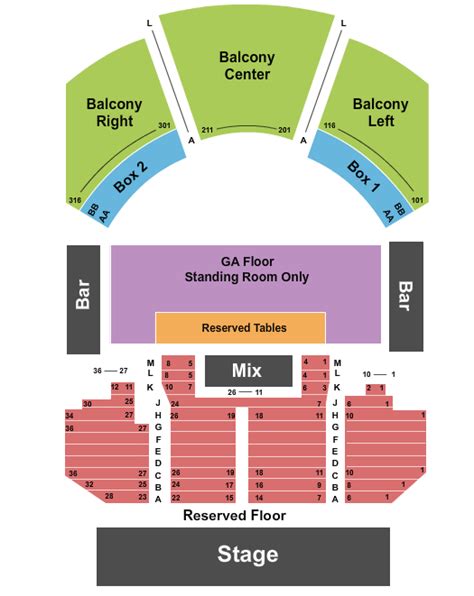 House Of Blues Dallas Seating Chart And Maps Dallas