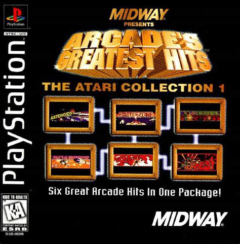 Arcades Greatest Hits Atari Collection 1 Sony Playstation
