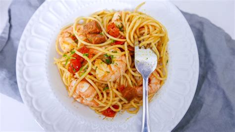 Chorizo And Shrimp Pasta Recipe