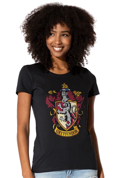 Harry Potter Gryffindor Crest Womens T Shirt