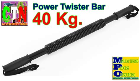 Power Twister Bar 40 Kg Made In Taiwan High Grade Chrome Plated