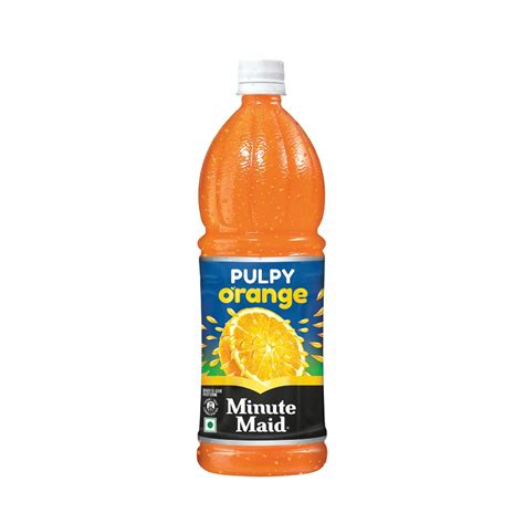 Minute Maid Pulpy Orange Juice Drink Orange Fruit Juice Drink With