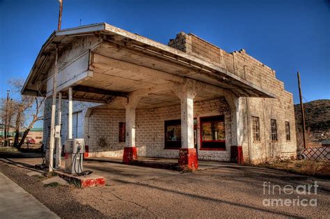 Abandoned Gas Station Photograph By Diana Graves Gas Station Old Gas