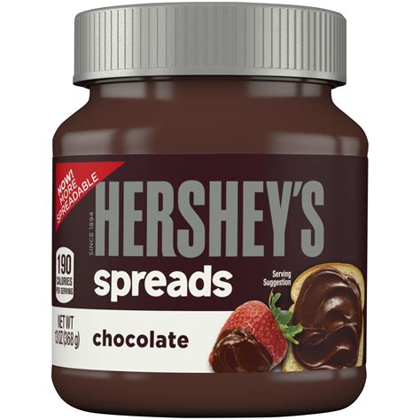 hershey s chocolate spreads 13 oz jar la comprita