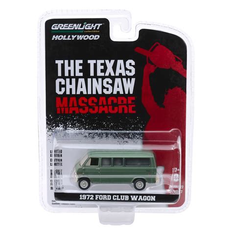 Greenlight Hollywood The Texas Chainsaw Massacre Ford Club Wagon 1972