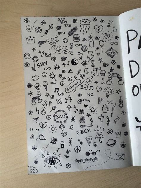 Easy Notebook Doodle Ideas