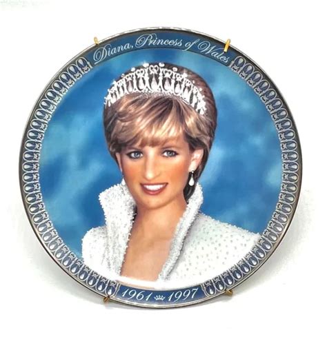 Diana Princess Of Wales “the Peoples Princess” Plate Franklin Mint